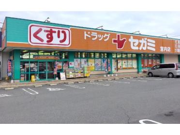 ドラッグセガミ宮内店：634m