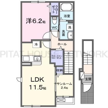 ベル　ソレイユ 間取り図写真