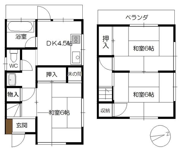  間取り図写真