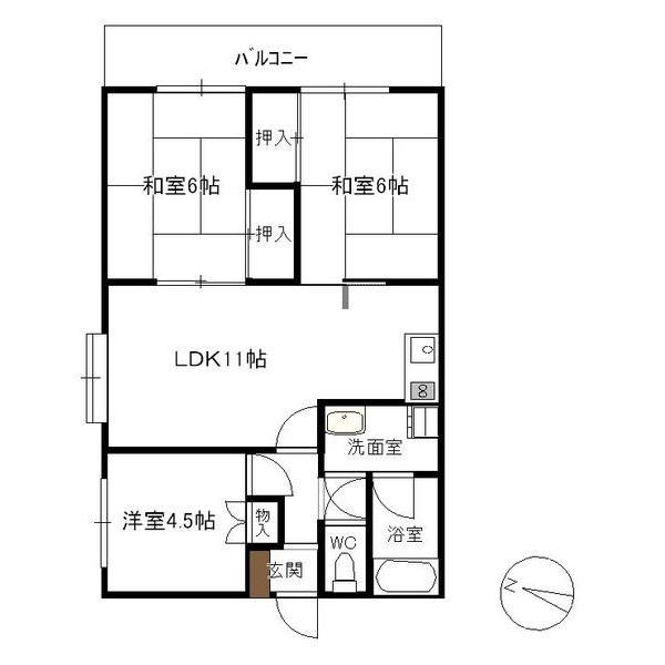  間取り図写真