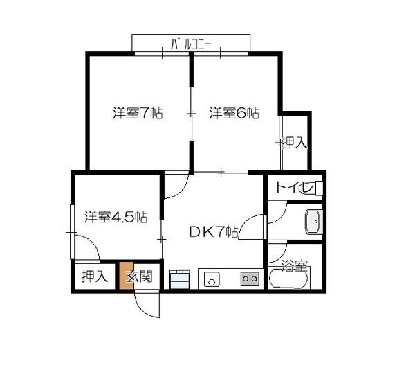  間取り図写真