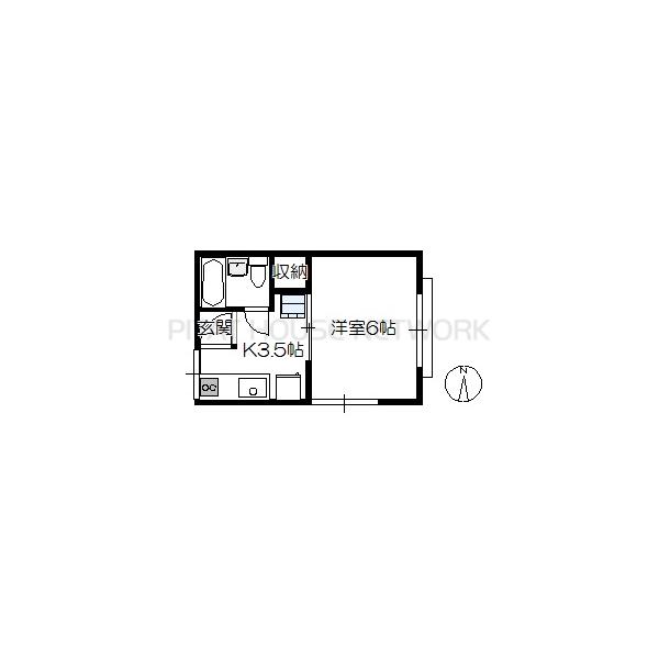 間取り図反転タイプ