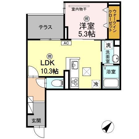  間取り図写真