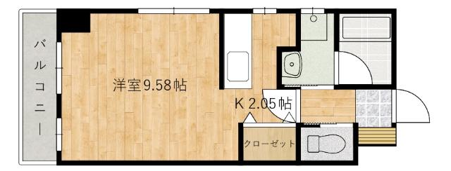 プルミエ楽々園（402） 間取り図画像