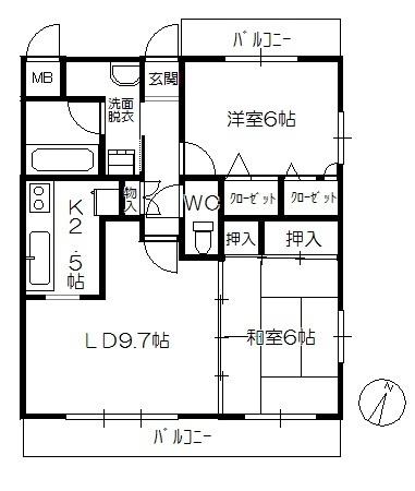  間取り図写真