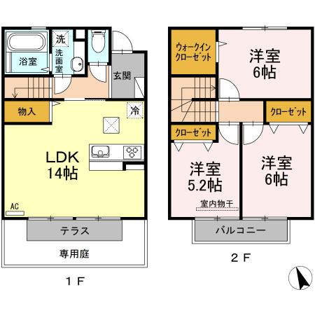  間取り図写真