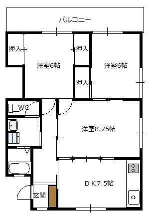  間取り図写真