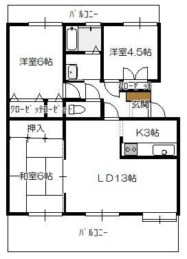 Ｙビル（301） 間取り図画像