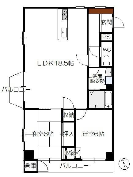  間取り図写真