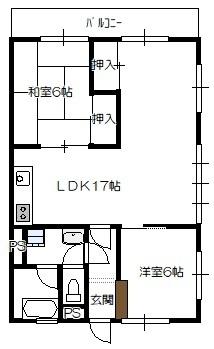 間取り図写真