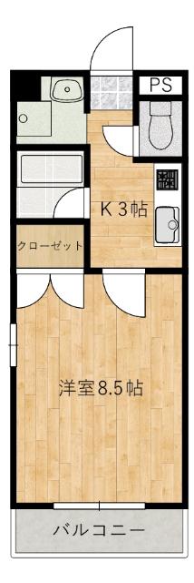 第３間下ビル（105） 間取り図画像