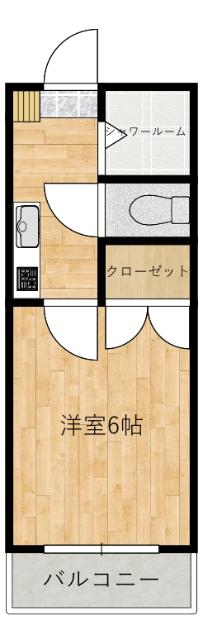 メゾン楽々園（104） 間取り図画像