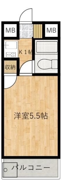 スタープラザ三筋（309） 間取り図画像
