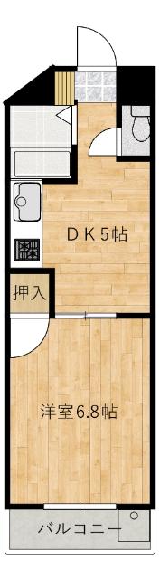 Ｃ＆Ｃ三宅（201） 間取り図画像