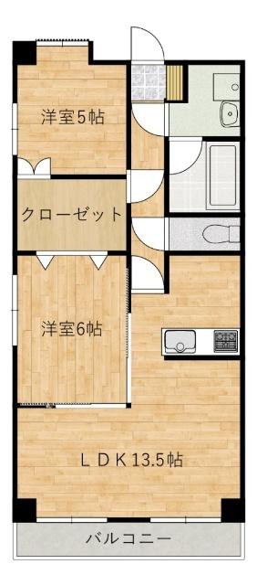 エルサンク浜岡（402） 間取り図画像