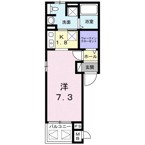 エン（201） 間取り図画像