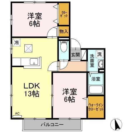コージーハウス（103） 間取り図画像