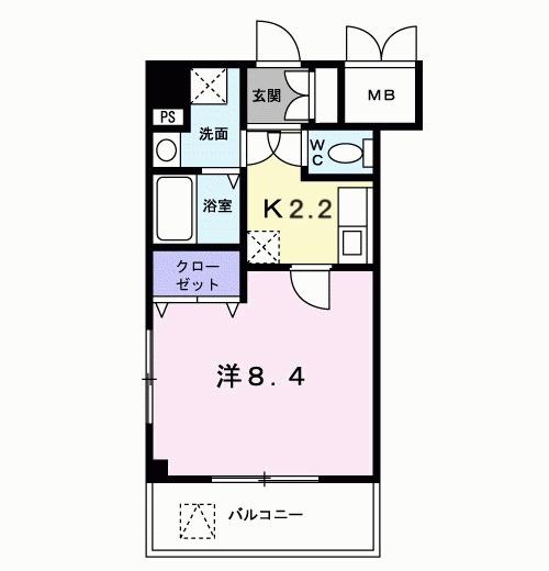 カーサ　エテルナ（308） 間取り図画像
