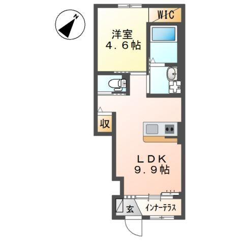 glorious 間取り図画像