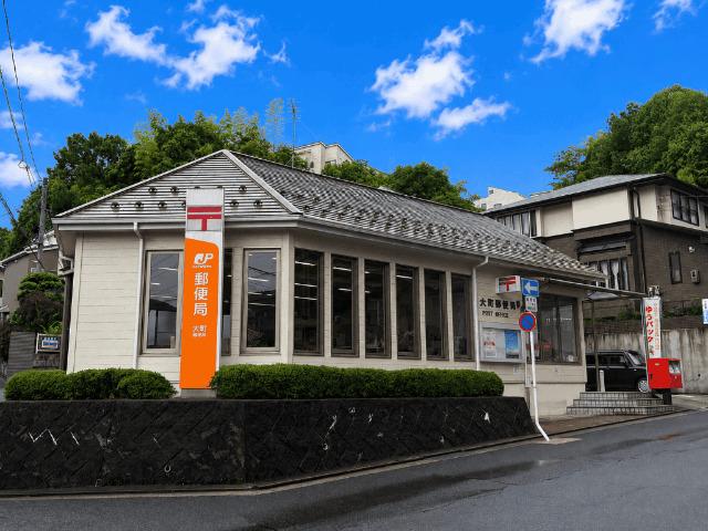 大町郵便局：976m