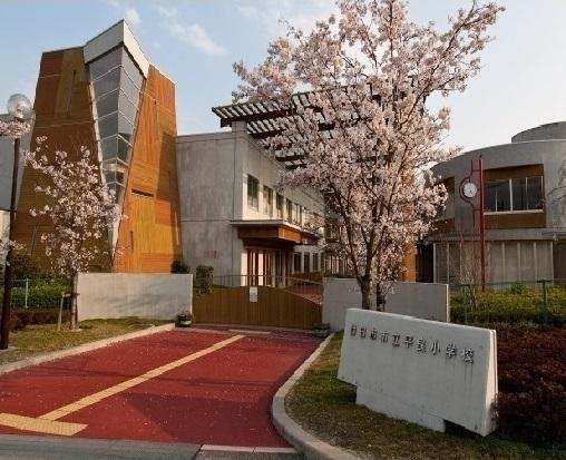 平良小学校：450m