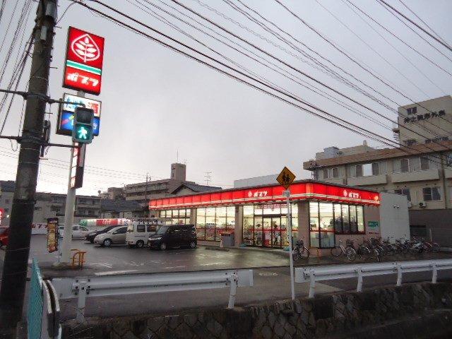 ポプラ三筋店（コンビニ）：1056m