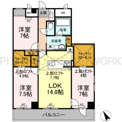  間取り図写真