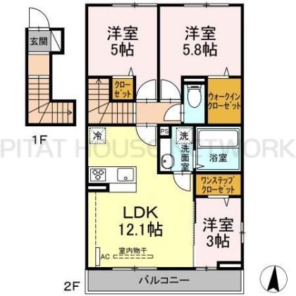  間取り図写真