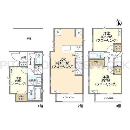 間取り図写真