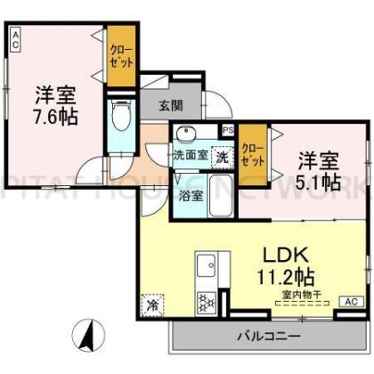  間取り図写真