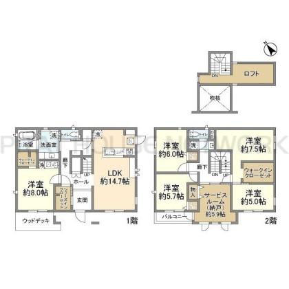  間取り図写真