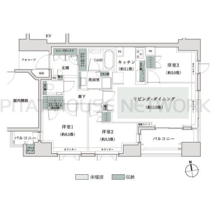  間取り図写真