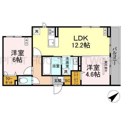  間取り図写真