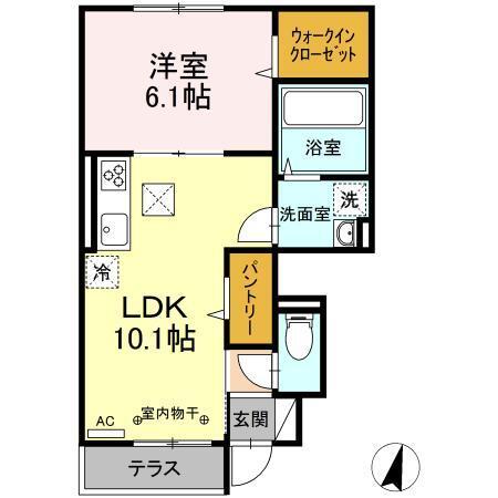 Colmar（コルマール）（105） 間取り図画像