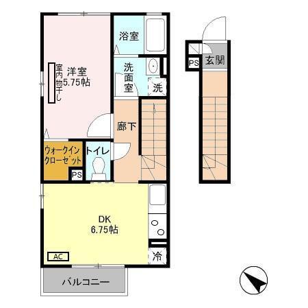 メイプル鷺沼（203） 間取り図画像