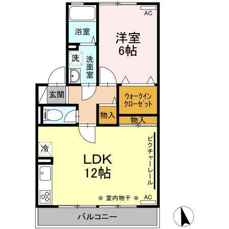 コーエイラポール日吉　弐番館（202） 間取り図画像
