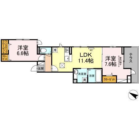  間取り図写真