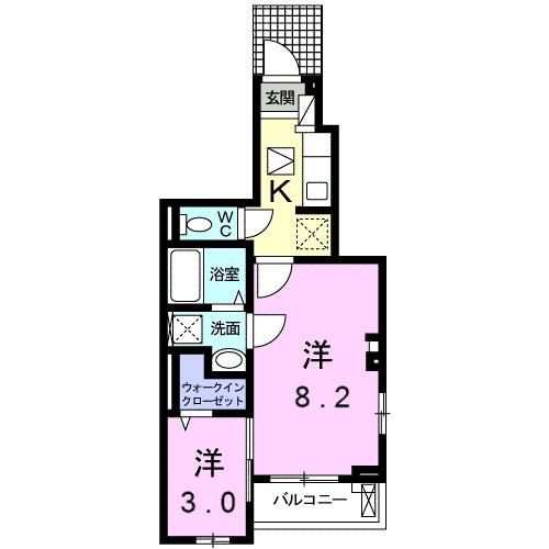 Ｔａｋｉｎ　Ｇａｒｄｅｎ（101） 間取り図画像