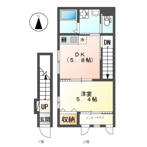 Ｋｎｏｔｔｏｎ 間取り図画像