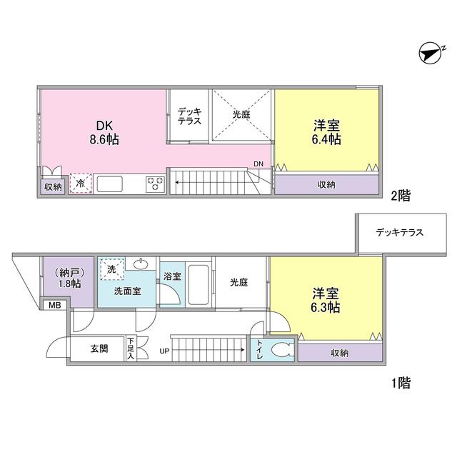  間取り図写真