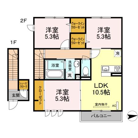  間取り図写真