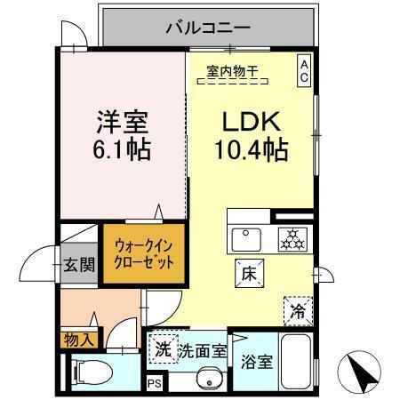 HIレジデンス（101） 間取り図画像