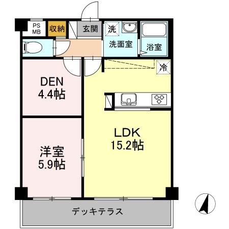 MOE MUSASHIKOSUGI（202） 間取り図画像