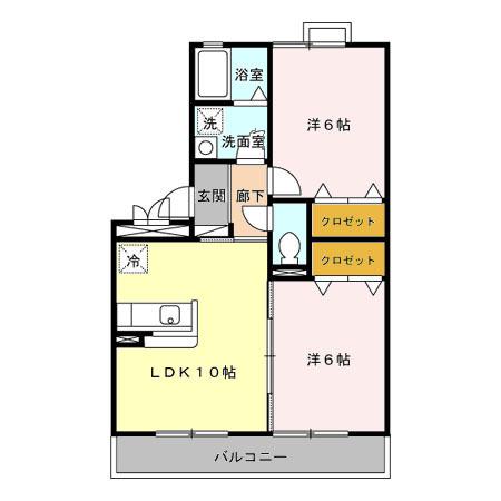 ソフィアⅡ（102） 間取り図画像