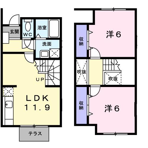  間取り図写真