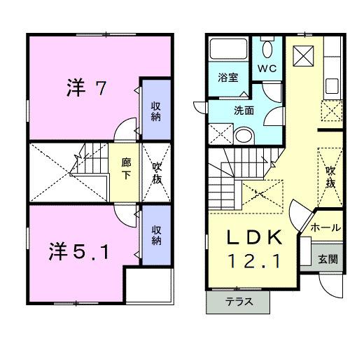  間取り図写真