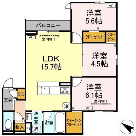  間取り図写真