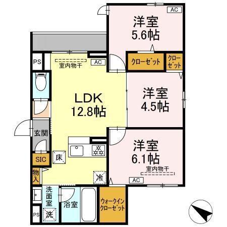  間取り図写真