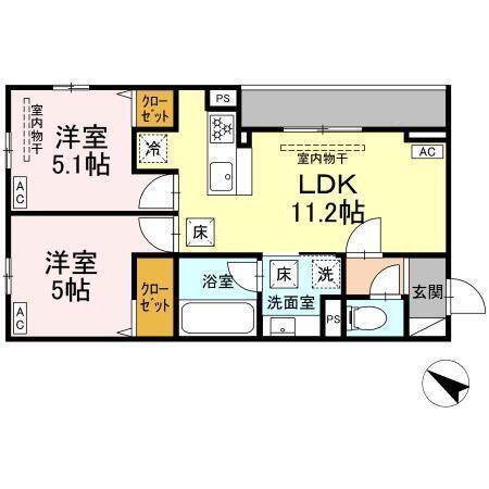 間取り図写真