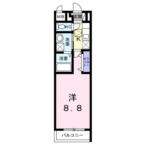 ブレーメンハウス（103） 間取り図画像